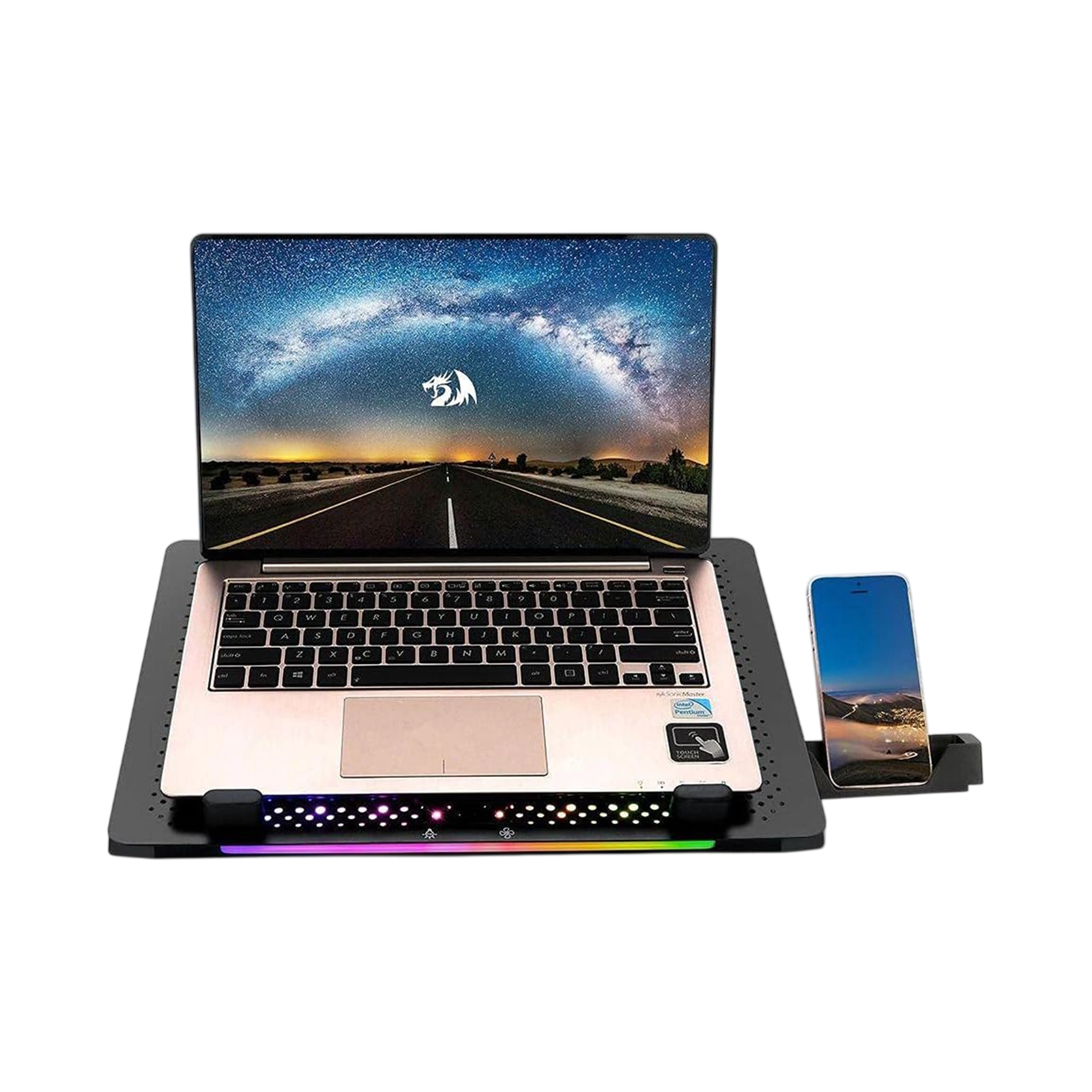 Đế tản nhiệt laptop REDRAGON IVY GCP500